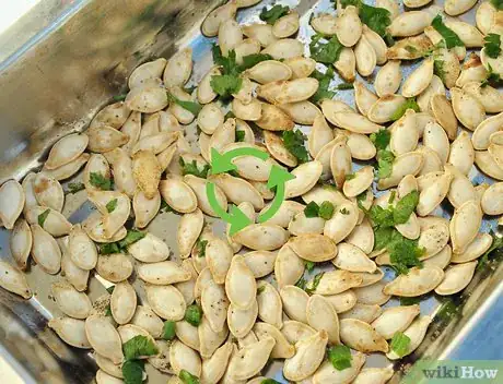 Image titled Make Pumpkin Seeds in the Oven Step 10
