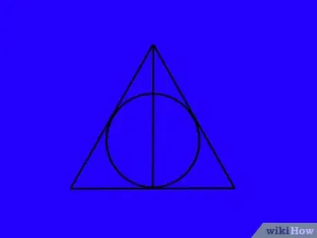 Image titled Draw the Sign of the Deathly Hallows Step 3
