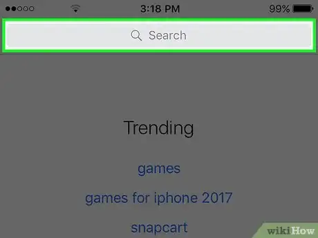Image titled Download Snapchat on an iPhone Step 3