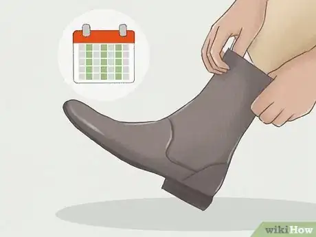 Image titled Prevent Leather Boots from Creasing Step 3