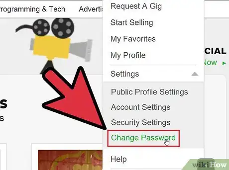 Image titled Change Your Password on Fiverr Step 5