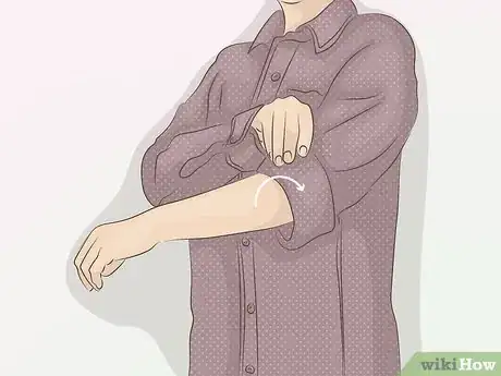 Image titled Roll Up Shirt Sleeves Step 4