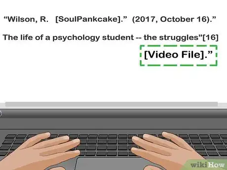 Image titled Cite a Video in APA Step 16