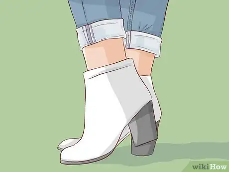 Image titled Wear White Booties Step 5