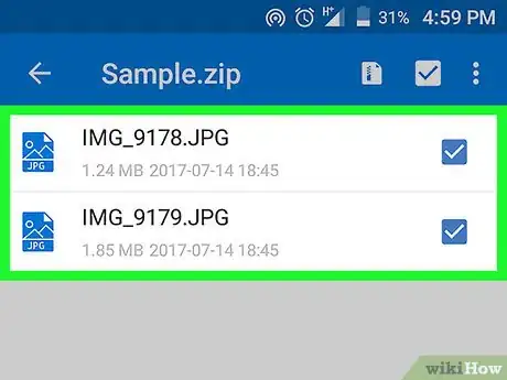 Image titled Open Zip Files on Android Step 11