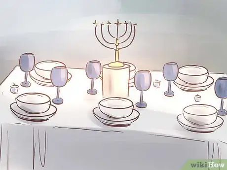 Image titled Set a Hanukkah Tablescape Step 7