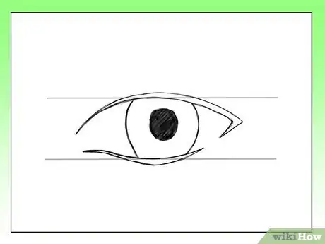 Image titled Draw a Realistic Manga Eye Step 5