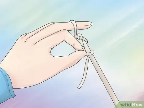 Image titled Crochet a Hooded Scarf Step 1