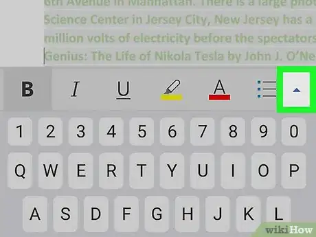 Image titled Remove Footers in Word on Android Step 5