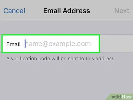 Image titled Add an Email Address to Your Apple ID on an iPhone Step 8