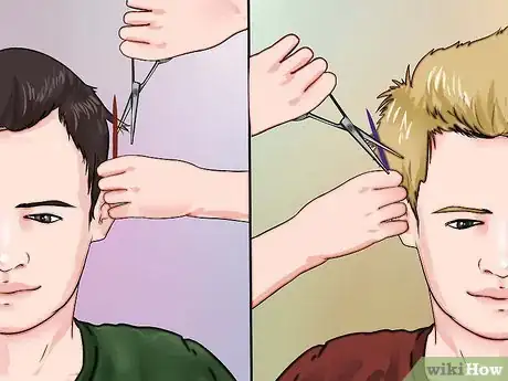 Image titled Cut a Faux Hawk Step 12