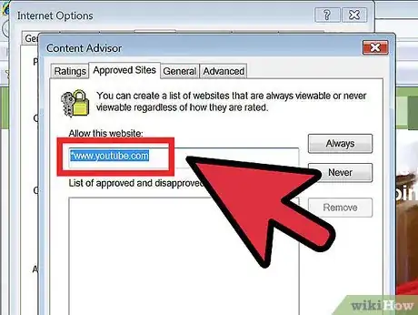 Image titled Block a Website in Internet Explorer 7 Step 5