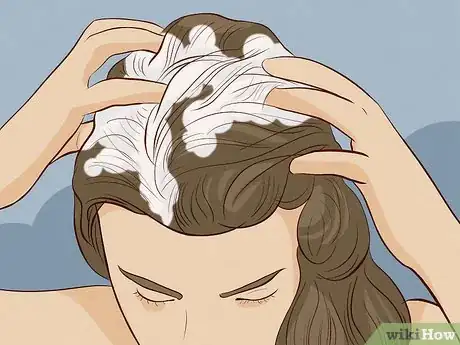Image titled Use Exfoliating Shampoo Step 2