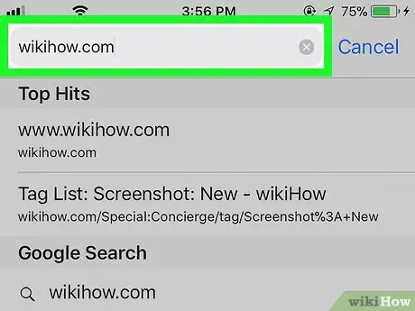 Image titled Create PDFs in Safari on iPhone or iPad Step 2