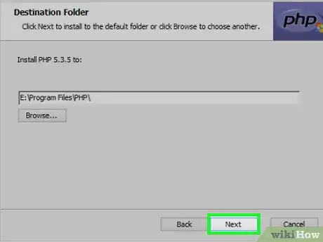 Image titled Install the PHP Engine on Your Windows PC Step 8