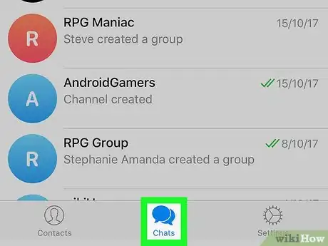 Image titled Create a Telegram Channel on iPhone or iPad Step 2