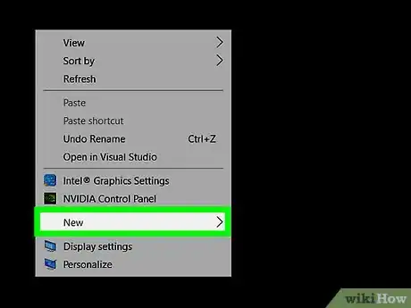 Image titled Make a New Folder on a Computer Step 3