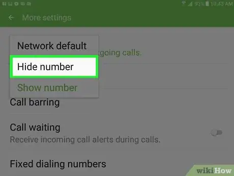 Image titled Hide Your Caller ID on a Samsung Galaxy Step 7