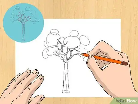 Image titled Draw a Real Tree Step 5