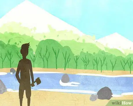 Image titled Survive Alone in the Woods with Nothing but a Hatchet Step 2