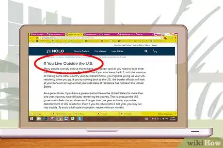 Image titled Maintain Your Status in the US to Protect Your Green Card Step 7