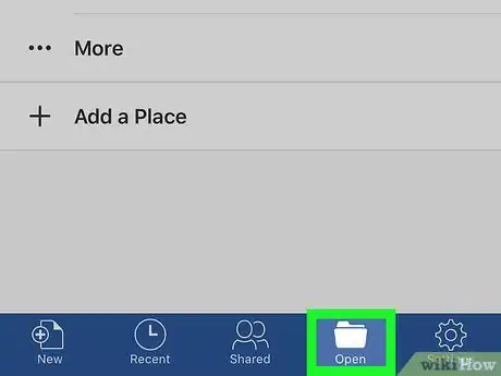Image titled Remove Footers in Word on iPhone or iPad Step 2