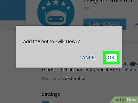 Image titled Add a Telegram Bot on PC or Mac Step 13
