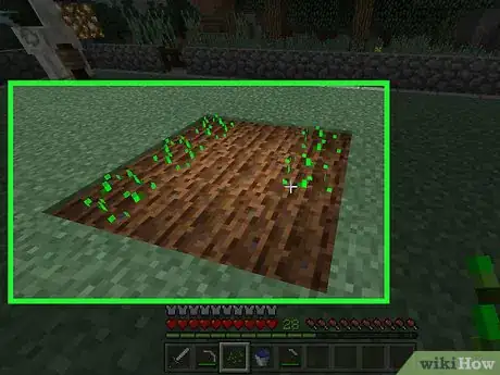 Image titled Farm Crops in Minecraft Step 4