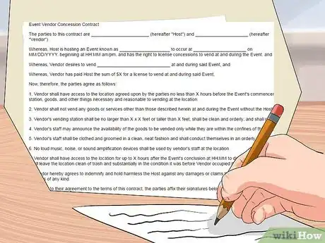 Image titled Write Vendor Contracts Step 7