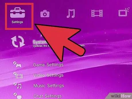 Image titled Reset the Default Settings of PS3 Step 1