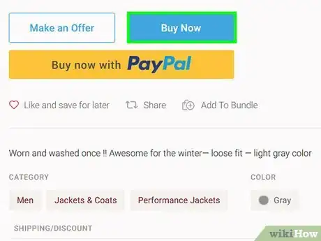 Image titled Trade on Poshmark on PC or Mac Step 10