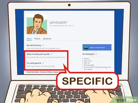 Image titled Write a Personal Profile Outline Step 19