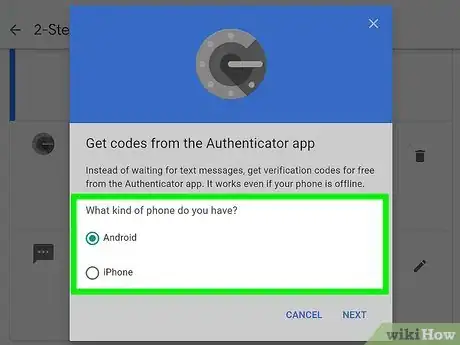 Image titled Transfer Authenticator Codes to New Phone Step 17