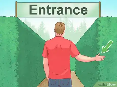 Image titled Find Your Way Through a Maze Step 1