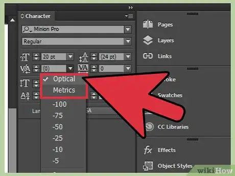 Image titled Adjust Kerning in InDesign Step 8