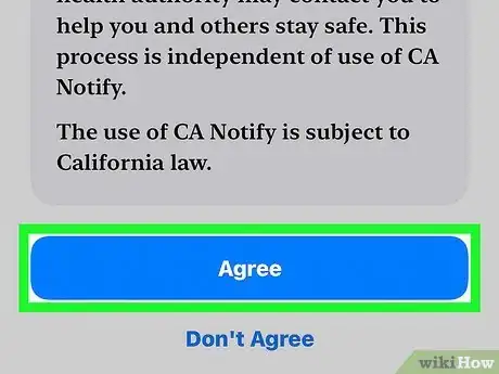Image titled Set Up COVID 19 Exposure Notifications on iPhone Step 8