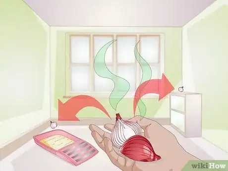 Image titled Use an Onion to Deodorize a Cat Litter Box Step 3