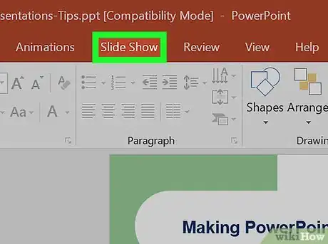 Image titled Record a PowerPoint Presentation on PC or Mac Step 2