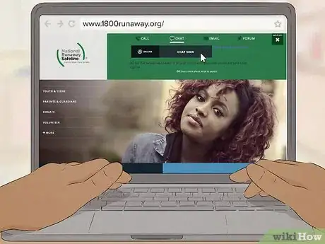 Image titled Use the National Runaway Safeline Online Chat Step 3