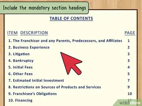 Image titled Create Disclosure Statements for a Franchise Step 9