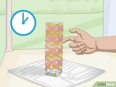 Image titled Make a Frosted Vase with a Rubber Band Step 7