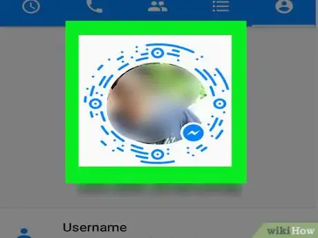 Image titled Add Friends Using Facebook Messenger Codes on Android Step 10