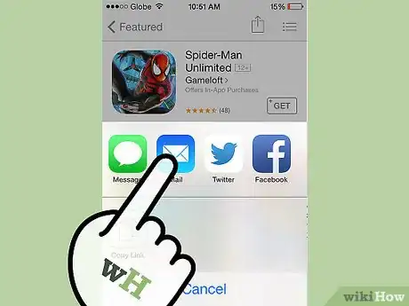 Image titled Share Apps Using an iPhone Step 7