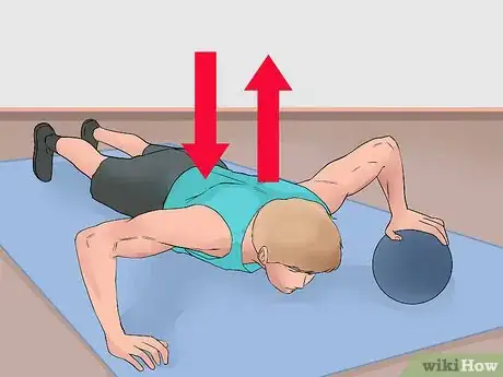 Image titled Do Medicine Ball Pushups Step 5