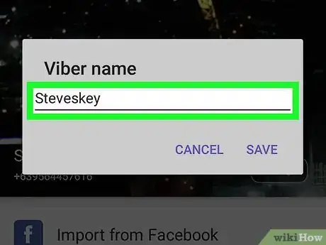 Image titled Change Name on Viber on Android Step 5