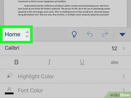 Image titled Remove Footers in Word on iPhone or iPad Step 6