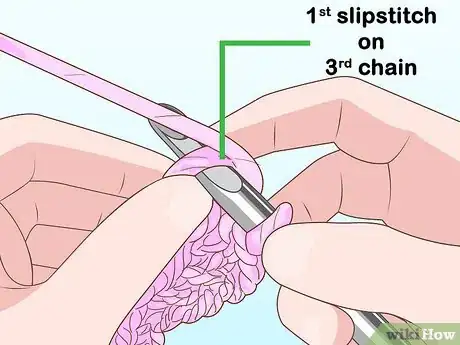 Image titled Crochet a Mermaid Blanket Step 9