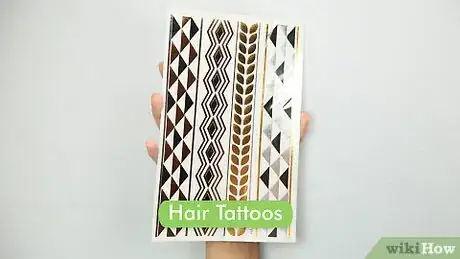 Image titled Apply Hair Tattoos Step 1