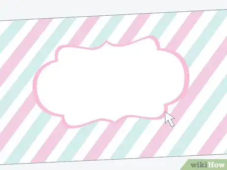 Image titled Make Candy Bar Wrappers for a Baby Shower Step 12