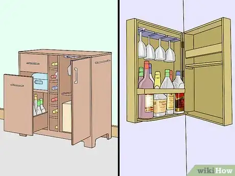Image titled Make your Own Liquor Cabinet Step 2